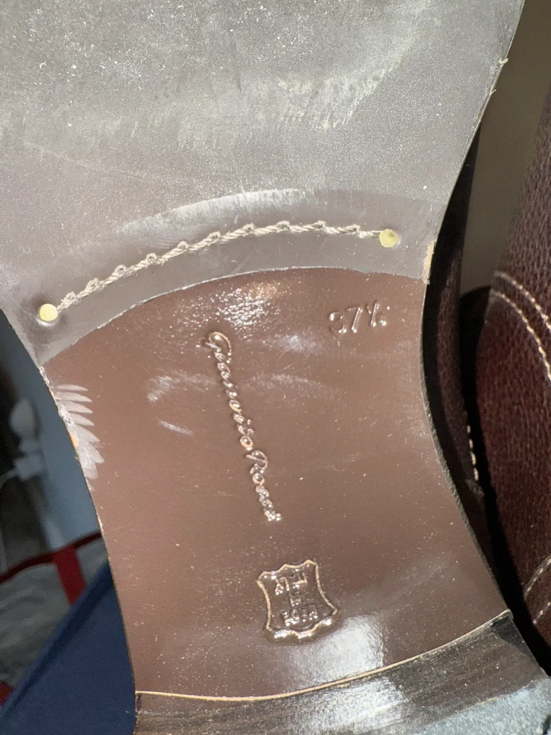 Gianvito Rossi Leather Riding Boots - Size 37.5 Condition is NEW image indicator(5)