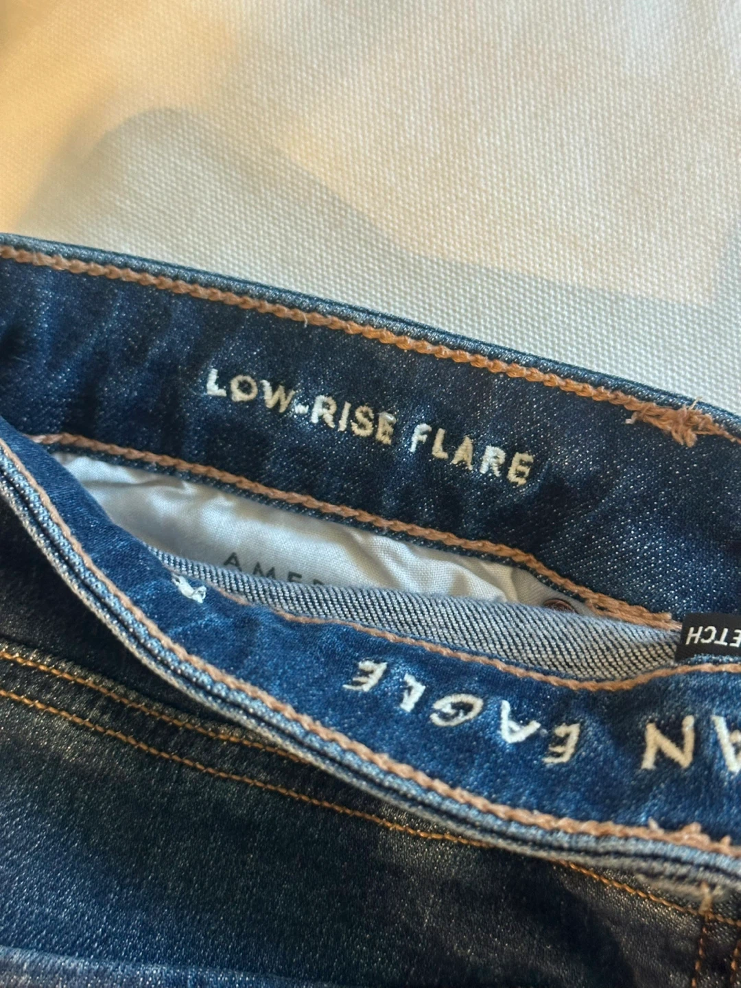 American Eagle Low-Rise Flare Jeans - Size 4 - photo 4