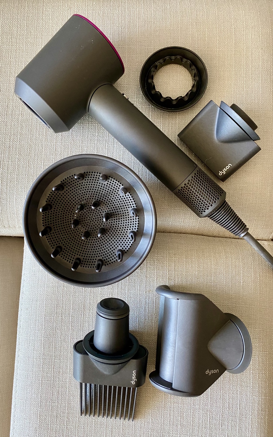 Dyson Supersonic Hair Dryer with Attachments