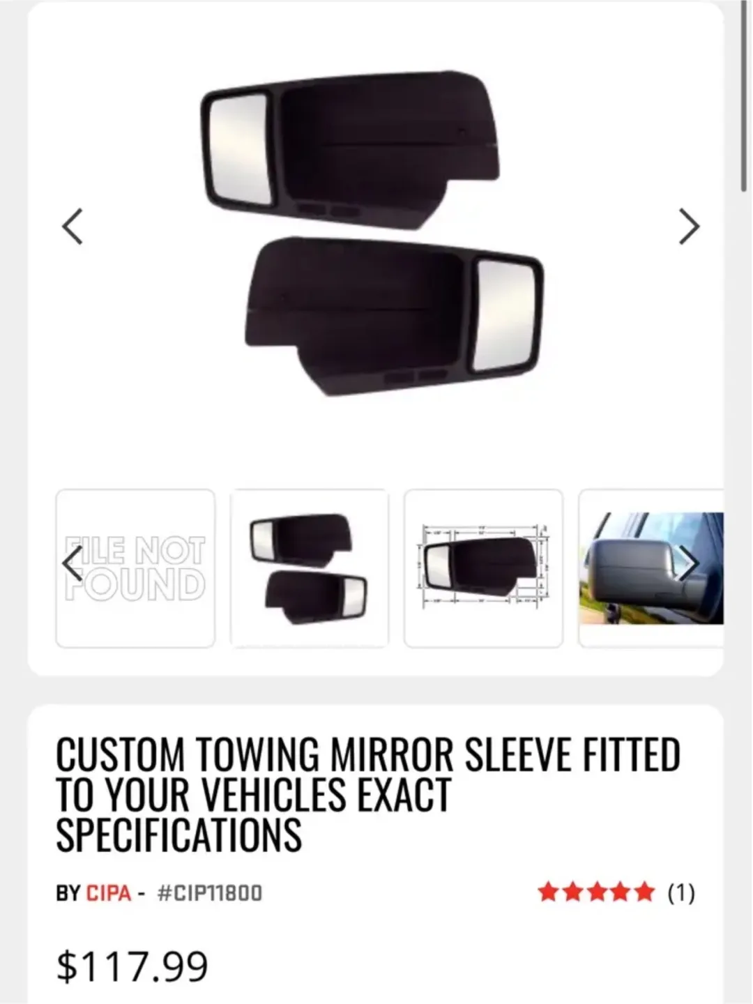 Ford F150 F250 Tow Mirrors image indicator(10)