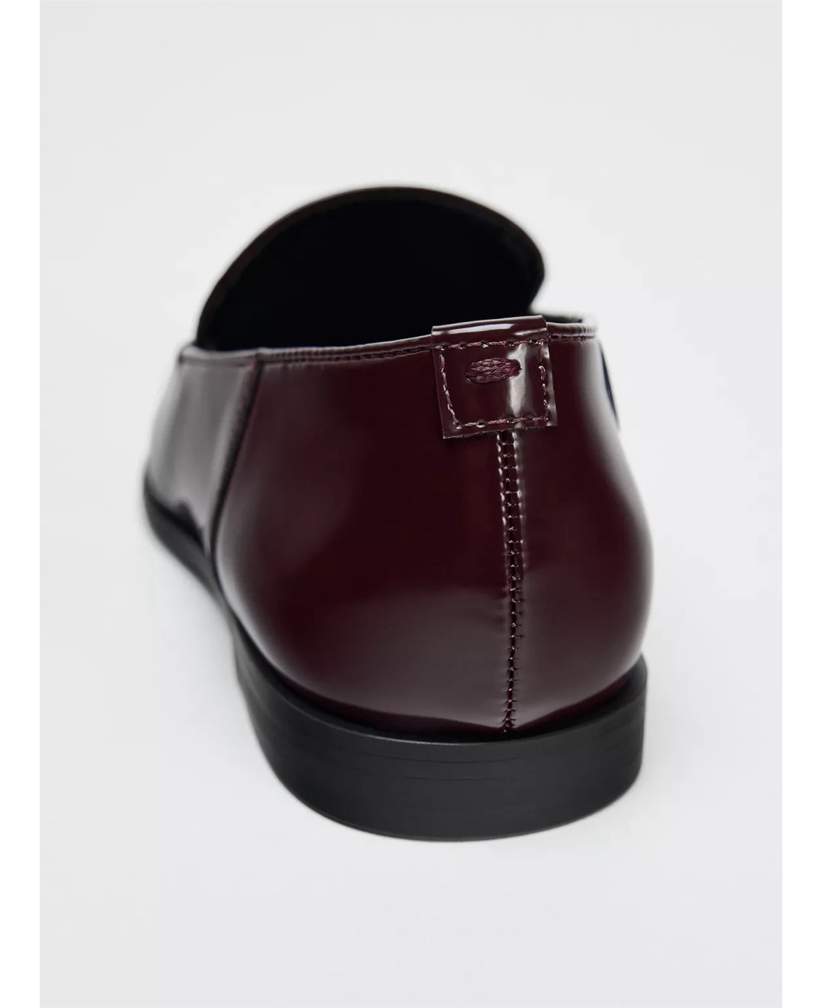 Zara Burgundy Loafers size 7 1/2 - photo 4