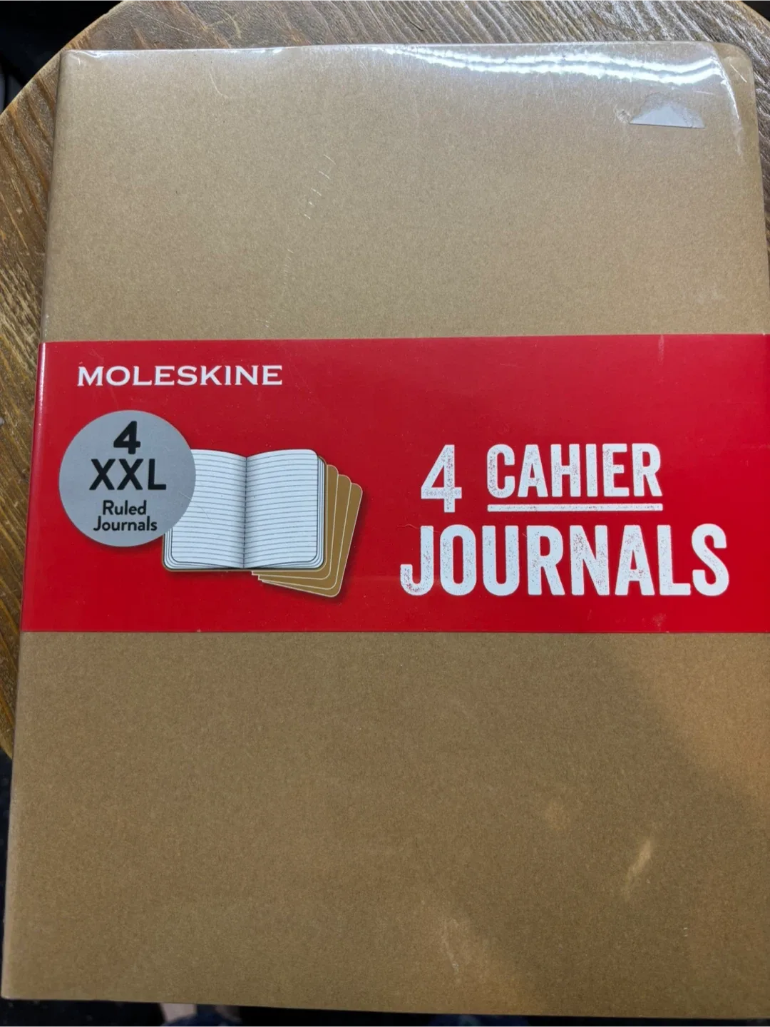 Moleskine Cahier Journals XXL, 4-Pack, Ruled thumbnail