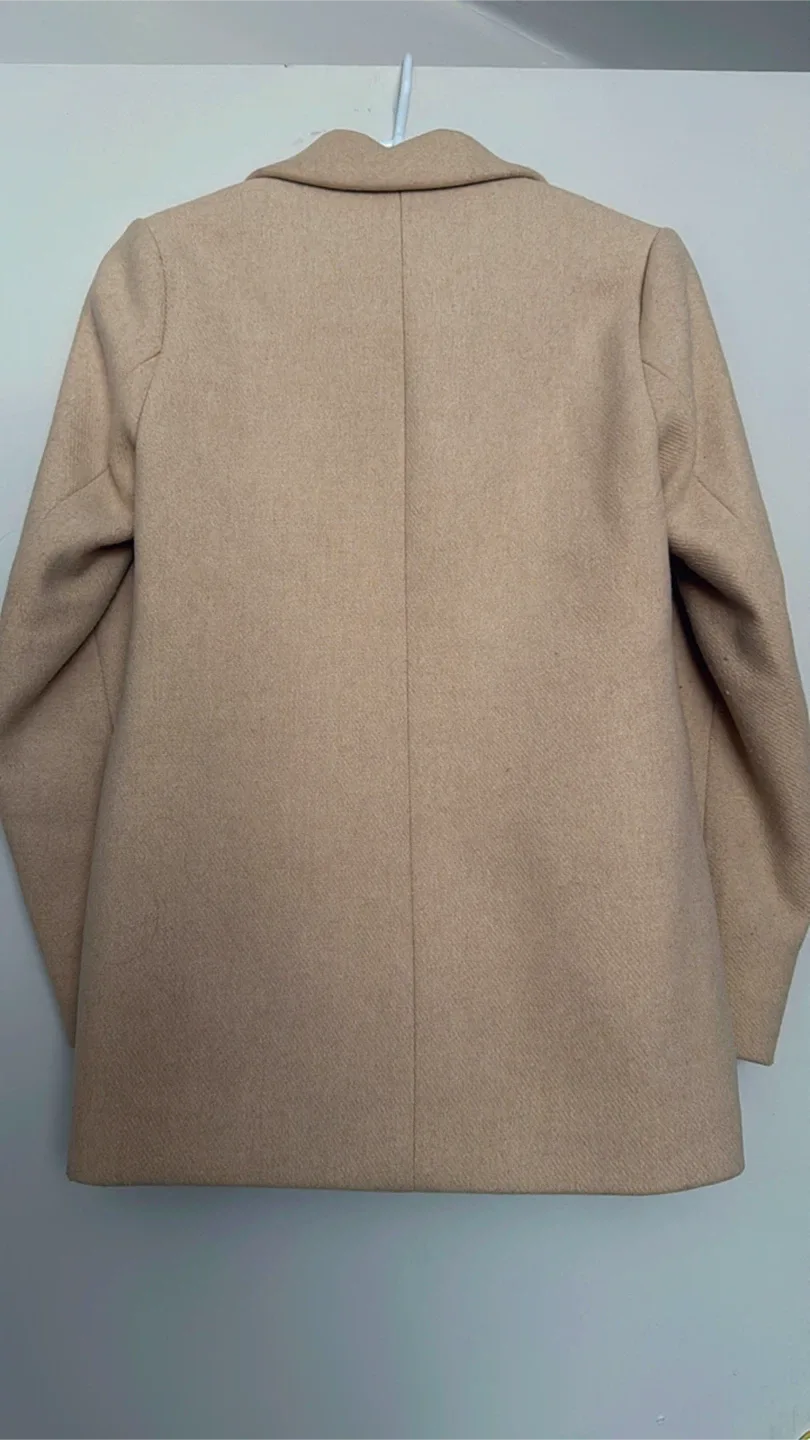 Abercrombie & Fitch Beige Blazer thumbnail