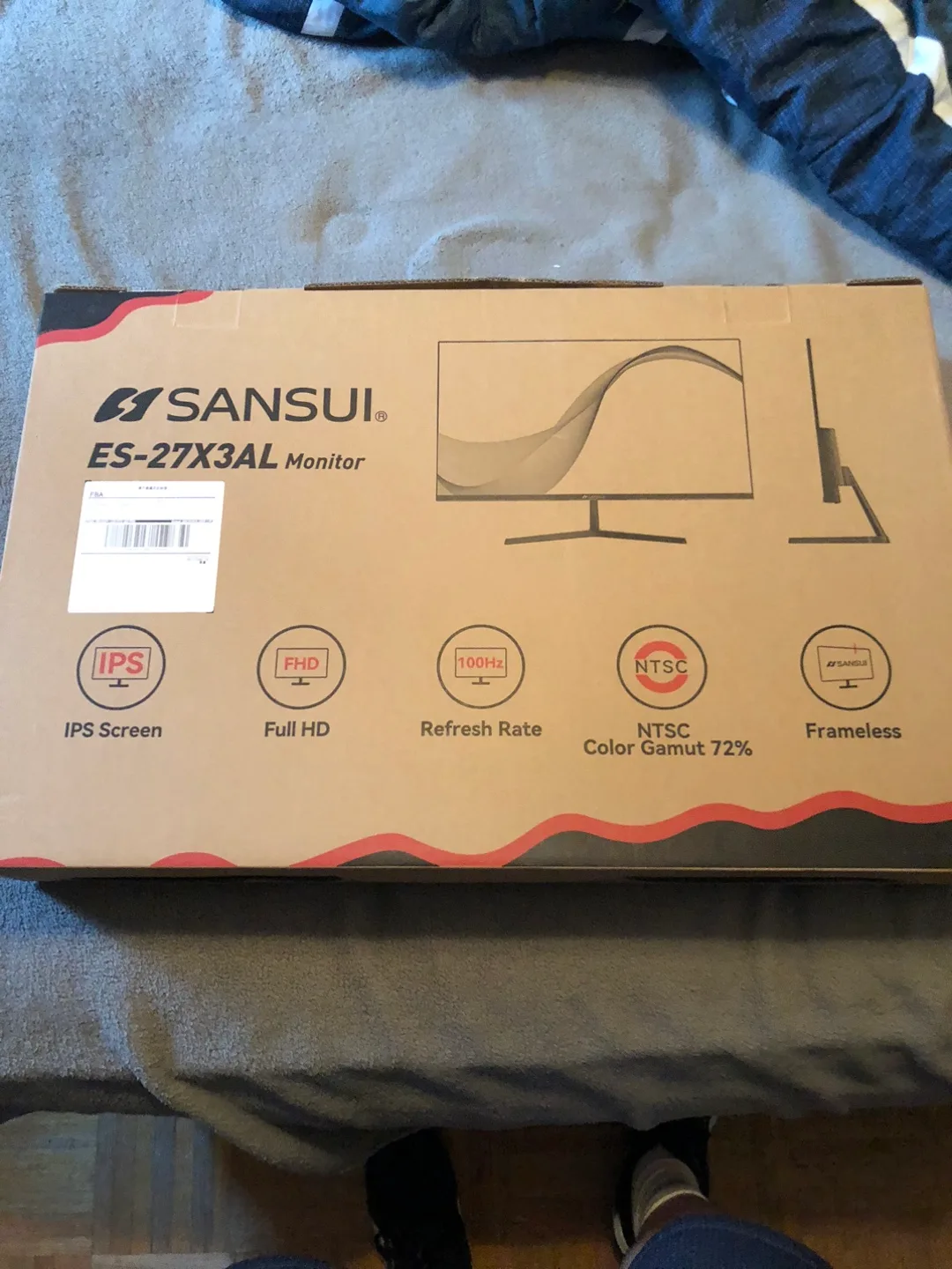 Sansui ES-27X3AL 27" LED Monitor - New in Box!