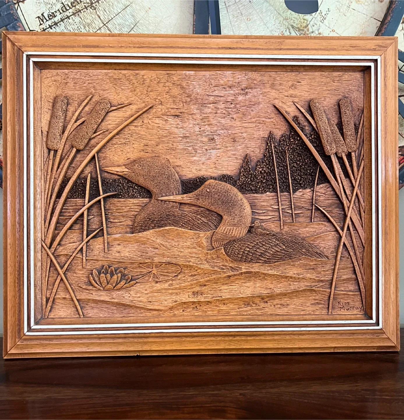 Vintage Kim Murray Carving/Art thumbnail