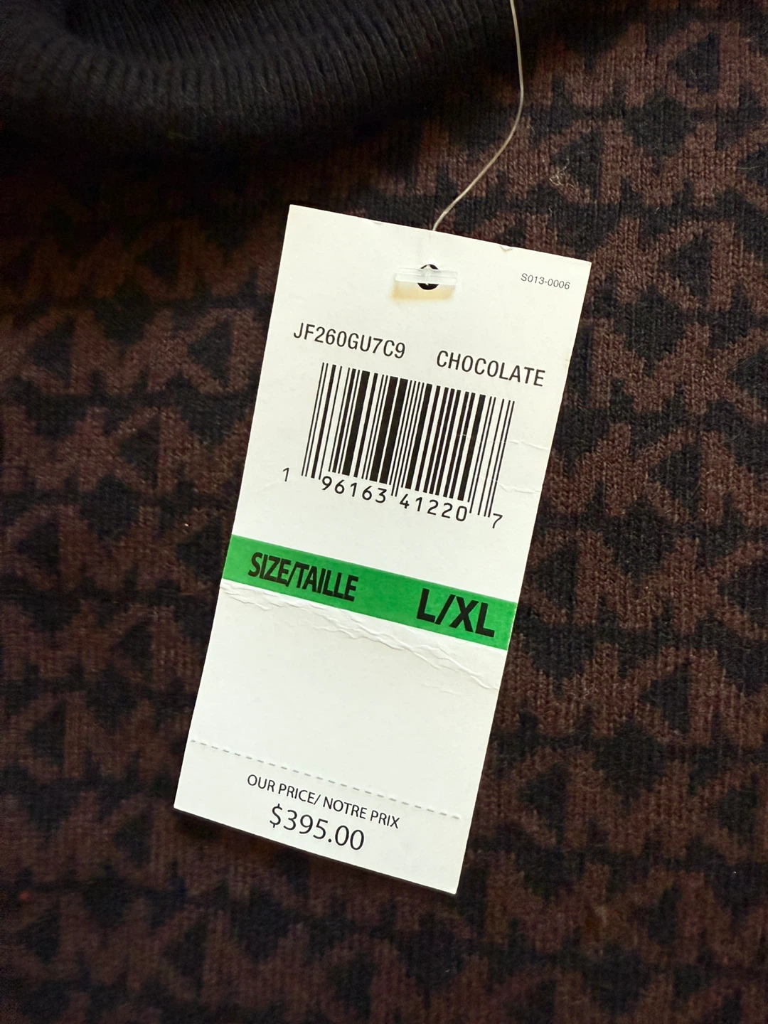 Michael Kors Chocolate Poncho - Size L/XL - photo 3