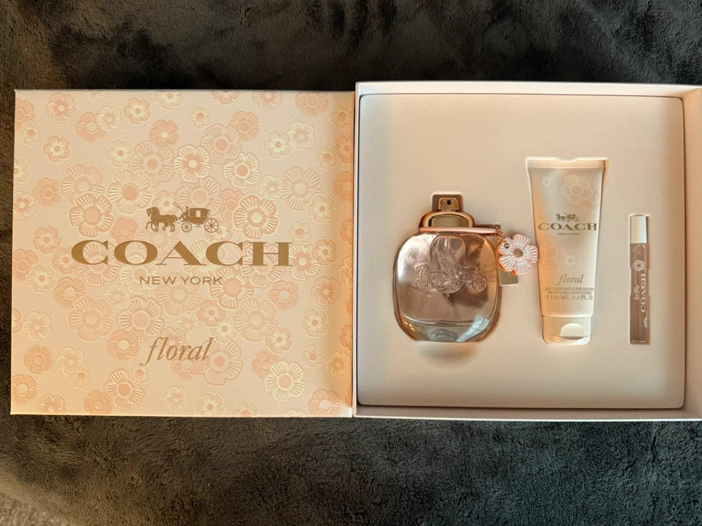 Coach Floral Perfume Gift Set - New in Box! - photo 2