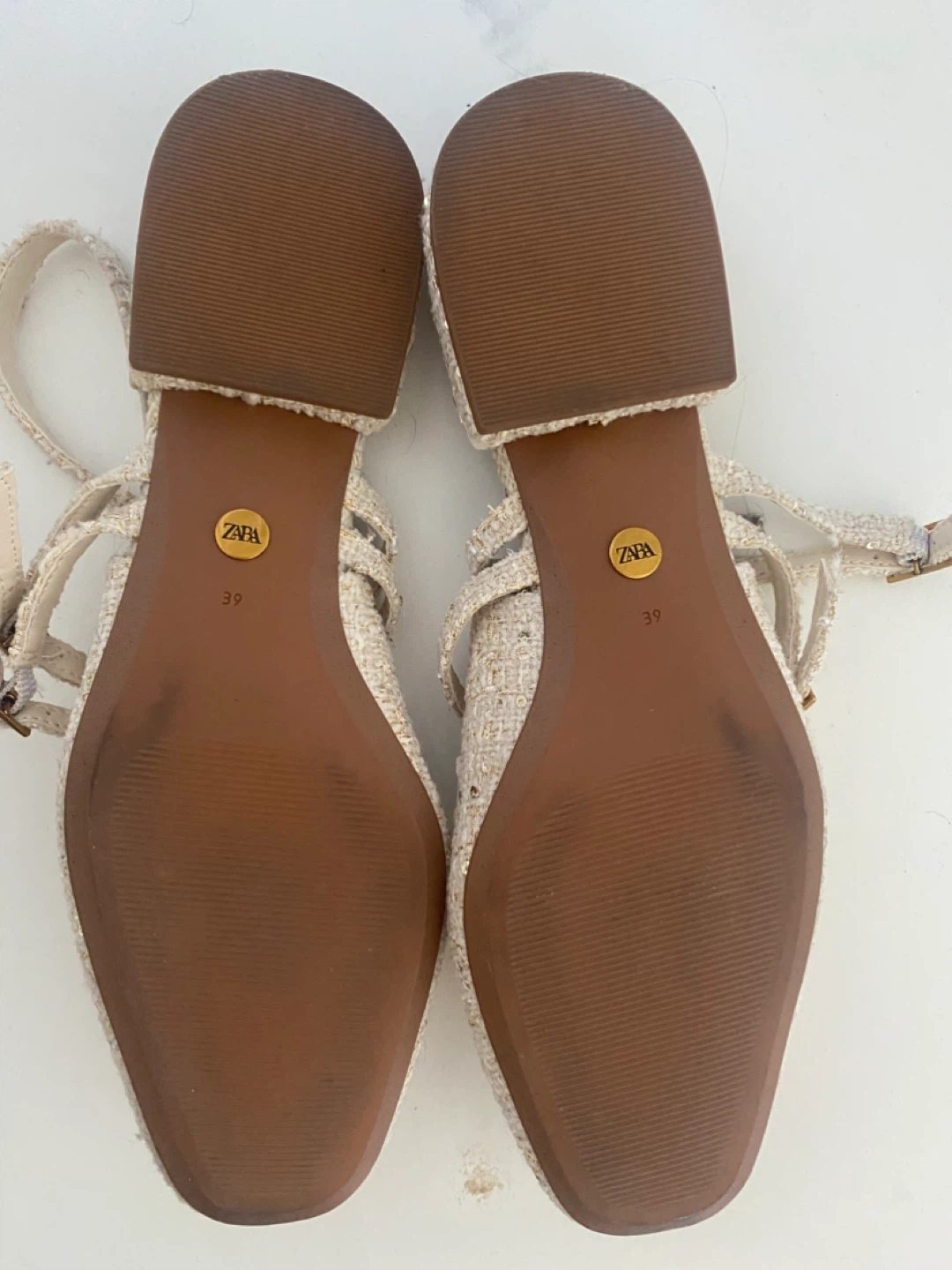 Zara Tweed Mary Jane Flats - photo 4