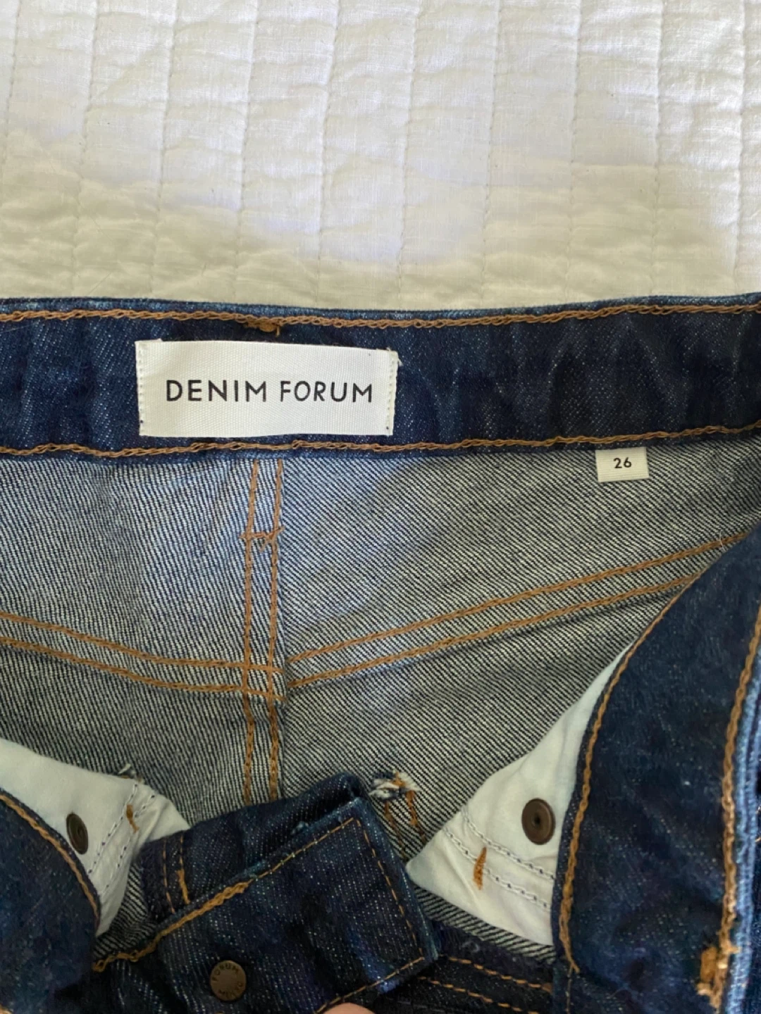 Denim Forum Jeans Size 26 Dark Wash - photo 2