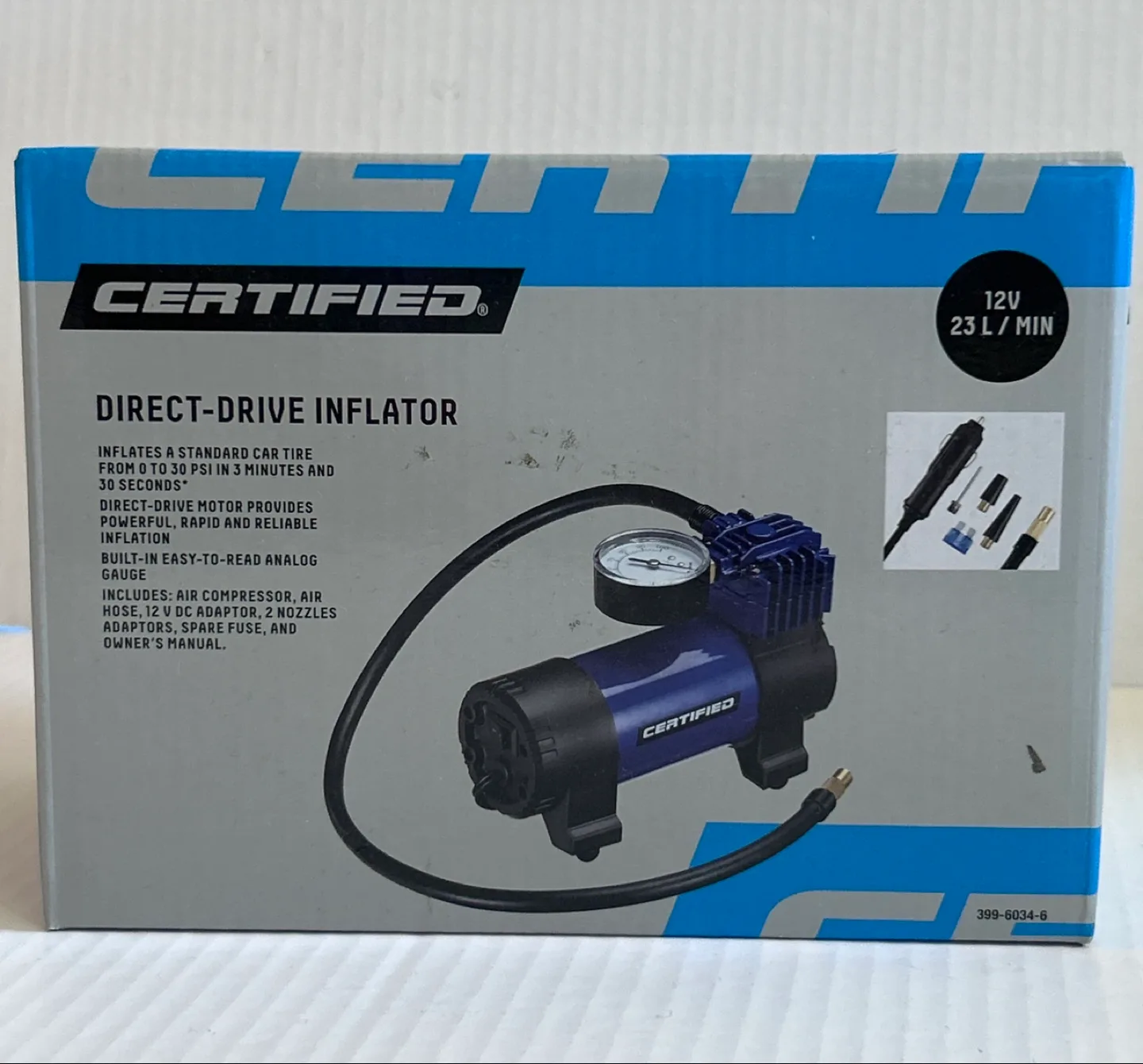 Certified Direct-Drive Inflator - New in Box! thumbnail