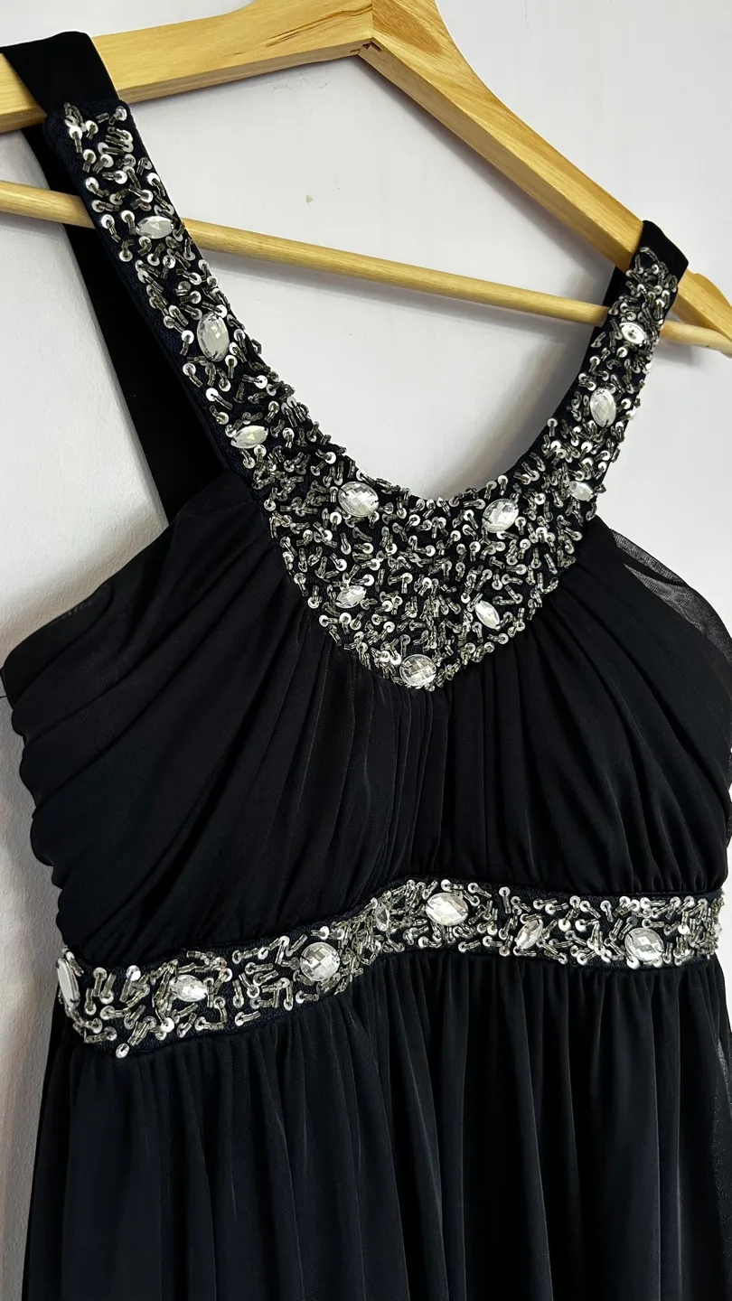 City Studio Junior Dress - Size M - Beaded Neckline image indicator(2)