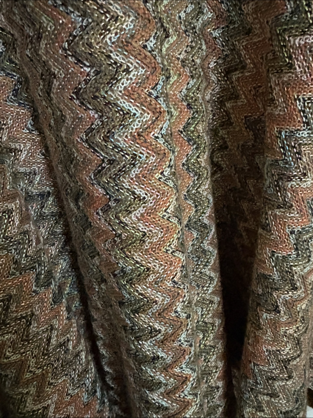 Vintage Maeve by Anthropology Chevron Knit Dress - Size Medium - photo 2