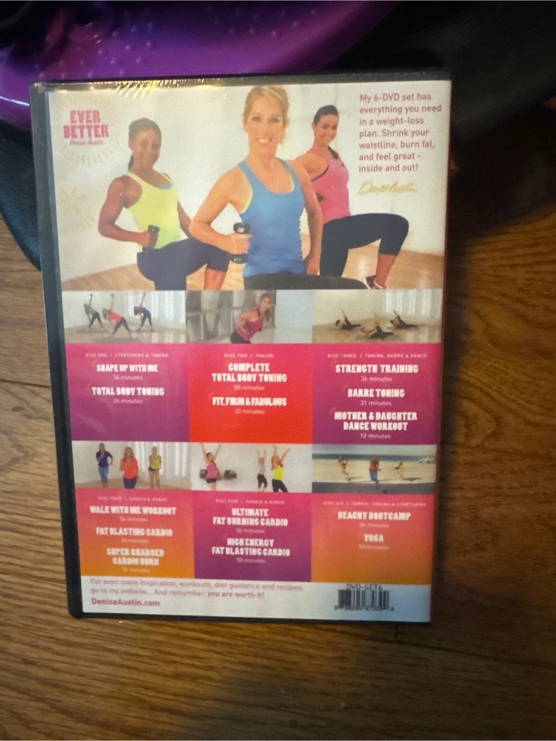 Ever Better Denise Austin 10-Week Whole Body Plan DVD thumbnail