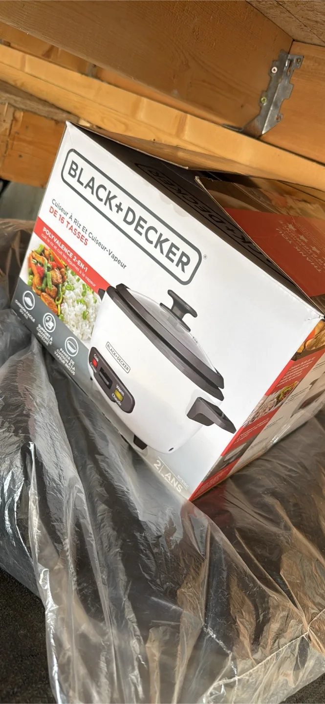 New BLACK+DECKER 16-Cup Rice Cooker image indicator(2)