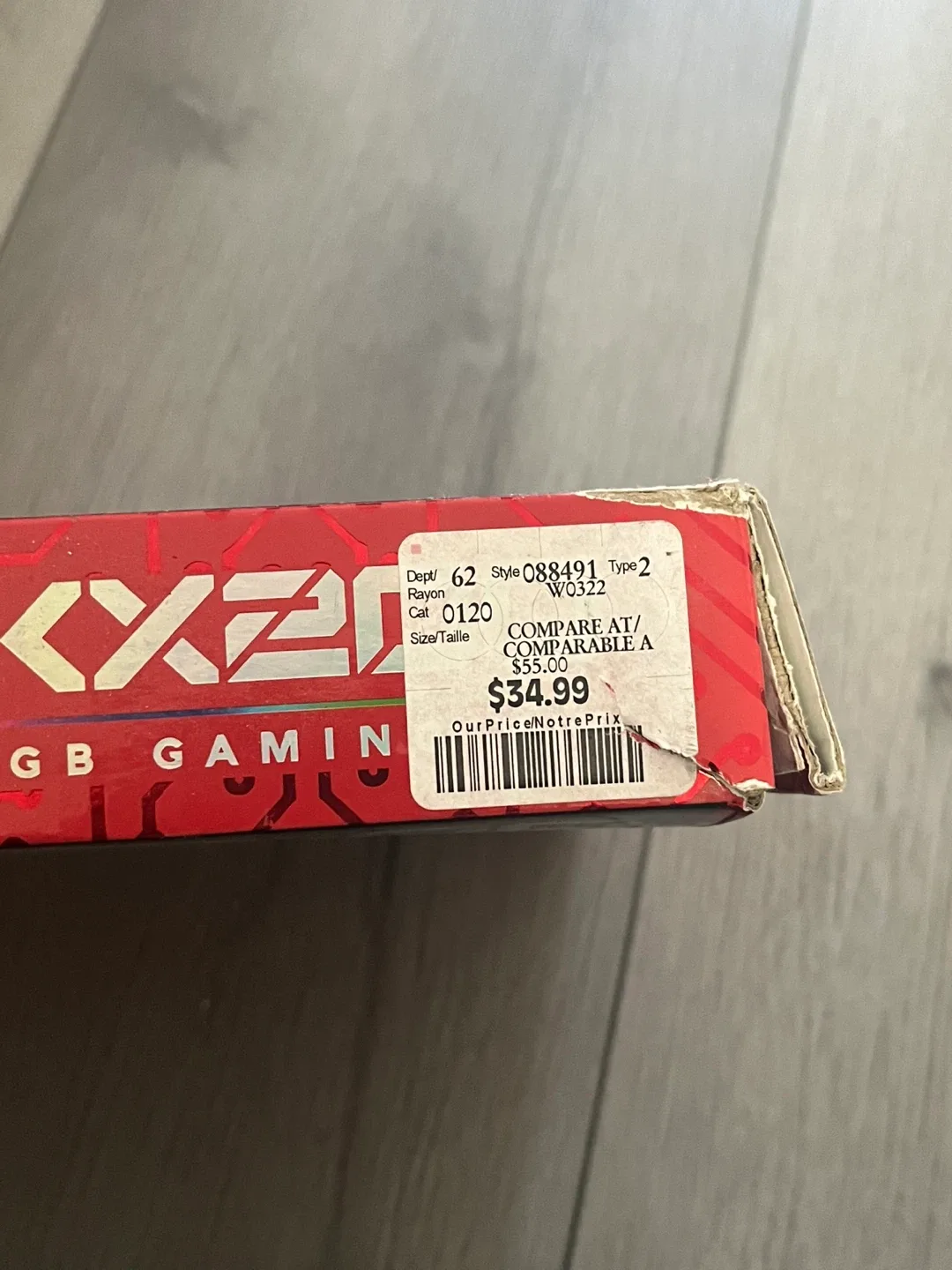 KY-Z200 RGB Gaming Kit - KEYBOARD ONLY NO MOUSE image indicator(3)