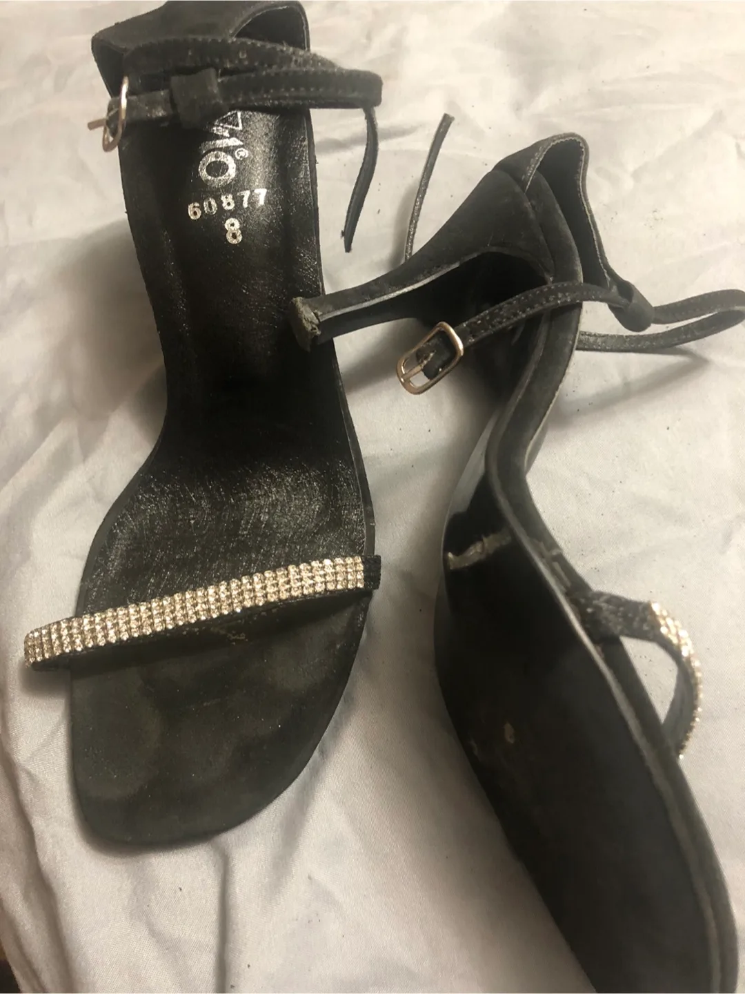DLO Black Heels - Size 8 thumbnail