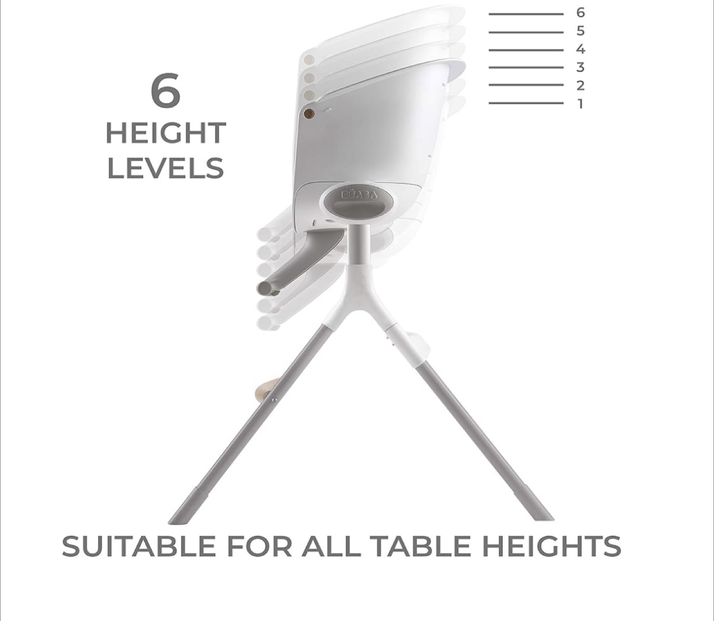 Beaba High Chair - Grey - 6-36 Months - photo 4