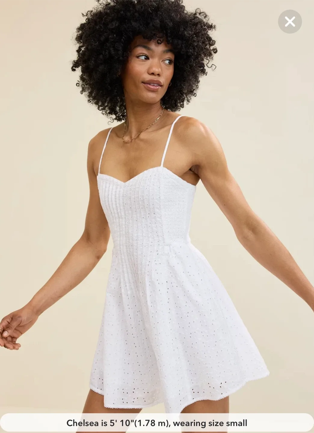 American Eagle White Dress - Size S