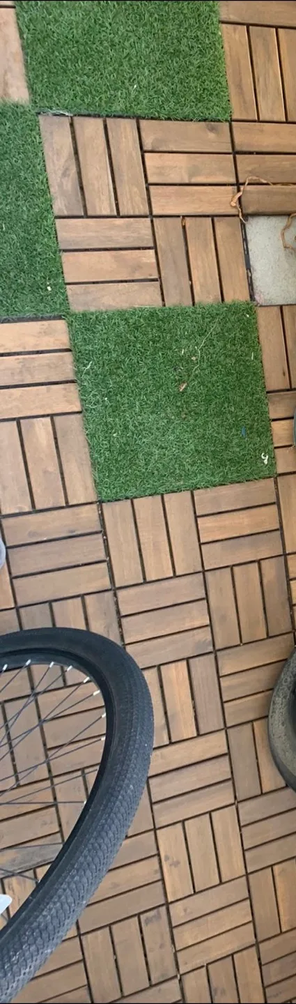 IKEA Acacia Wood Decking Tiles thumbnail