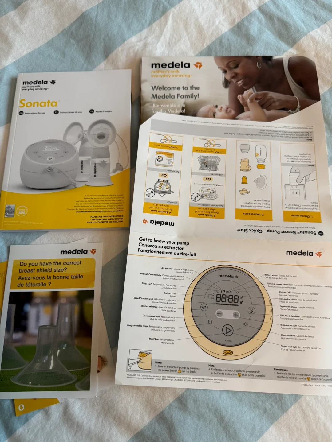 Medela Sonata Breast Pump with Box image indicator(5)