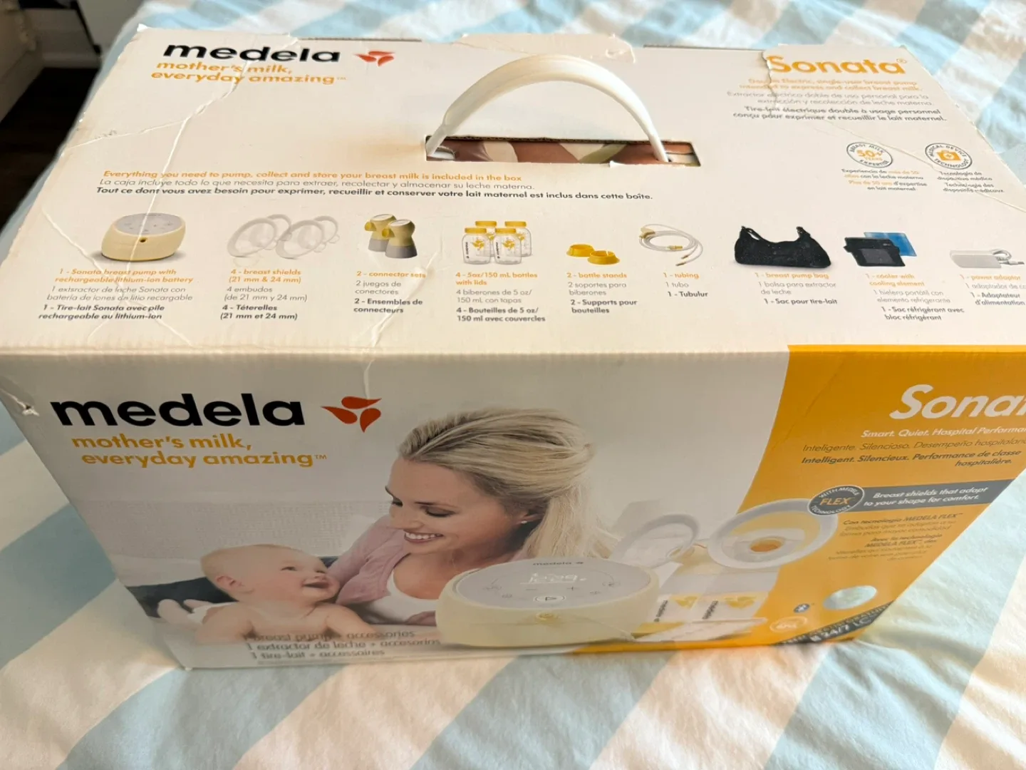 Medela Sonata Breast Pump with Box image indicator(7)