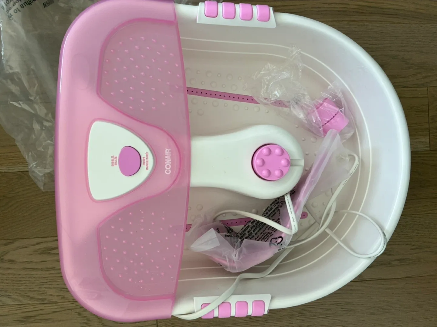 Conair Footbath with Massage and Bubbles