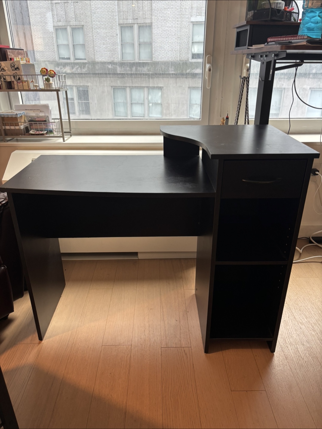 Black Desk with Storage 🥕 - photo 4