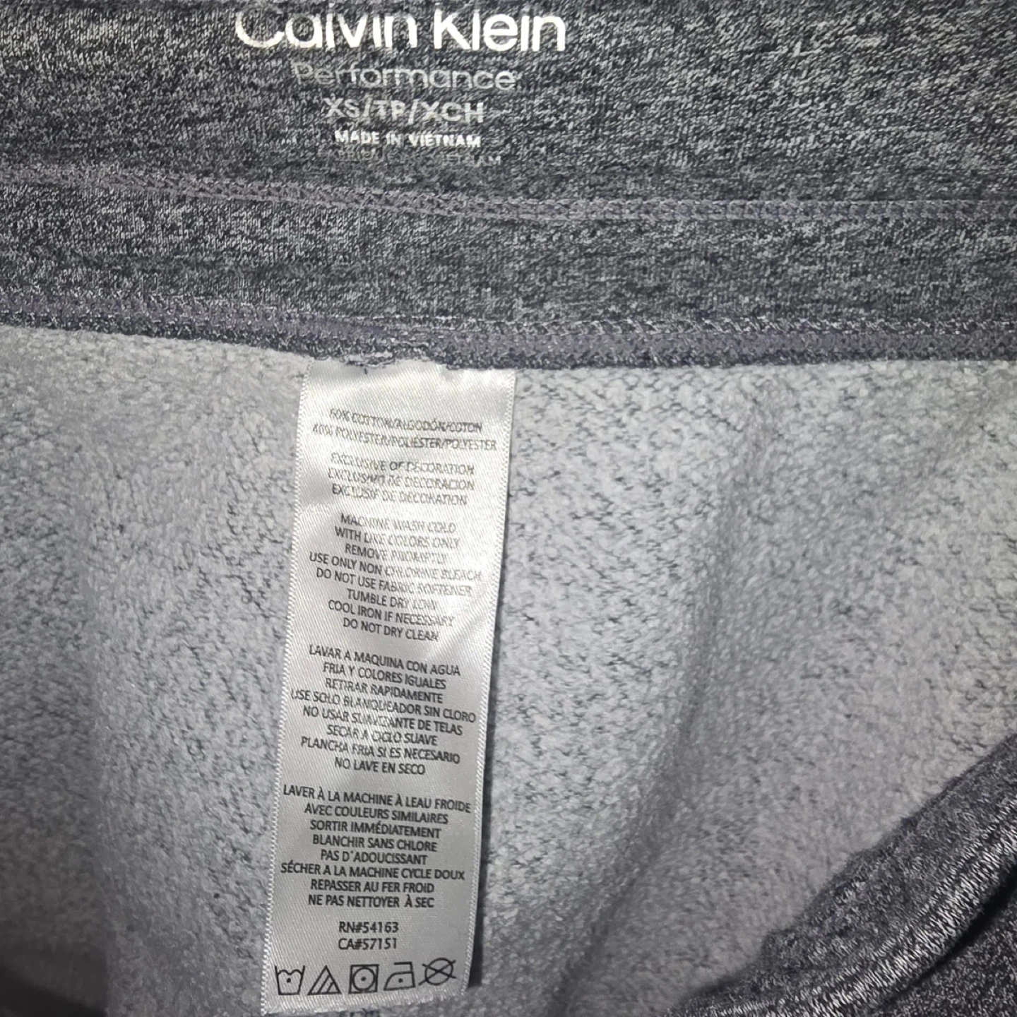 Calvin Klein & Champion Grey Joggers - Size XS - photo 3