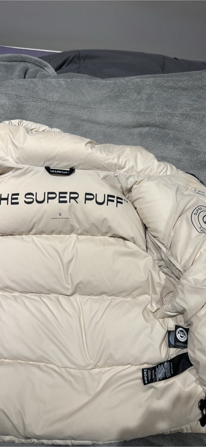Aritzia The Super Puff™ - cliMATTE, small/matte pearl - photo 3