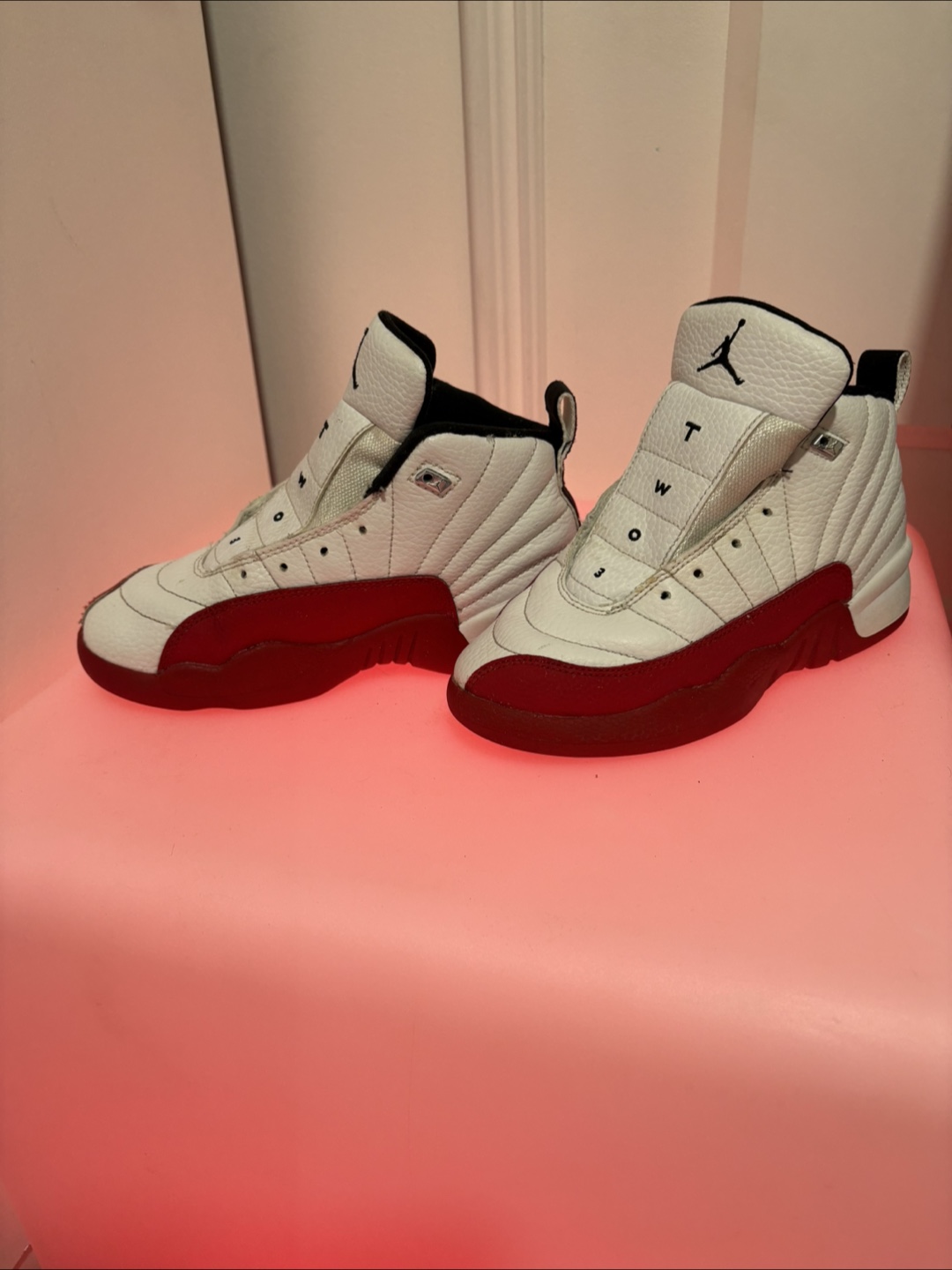Air Jordan 12 Retro Cherry Kids Shoes - photo 3
