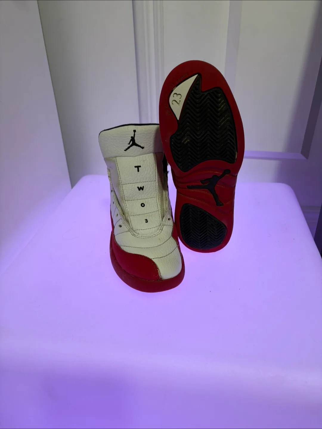 Air Jordan 12 Retro Cherry Kids Shoes thumbnail