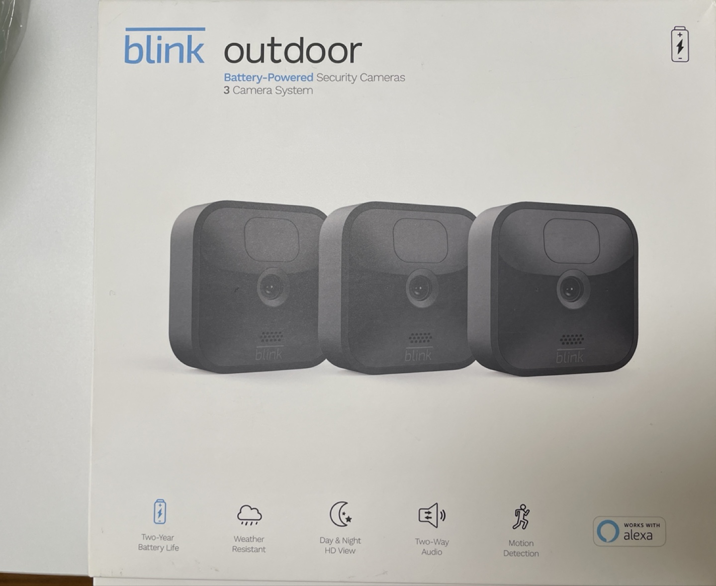 Blink Outdoor Battery-Powered Security Camera System