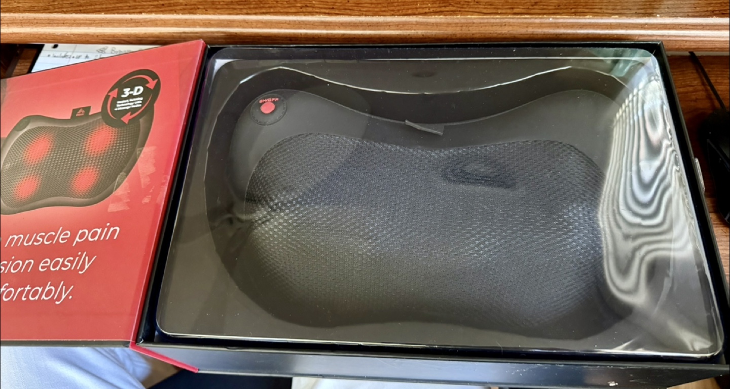 RBX Heated Massage Pillow - in Box - photo 4