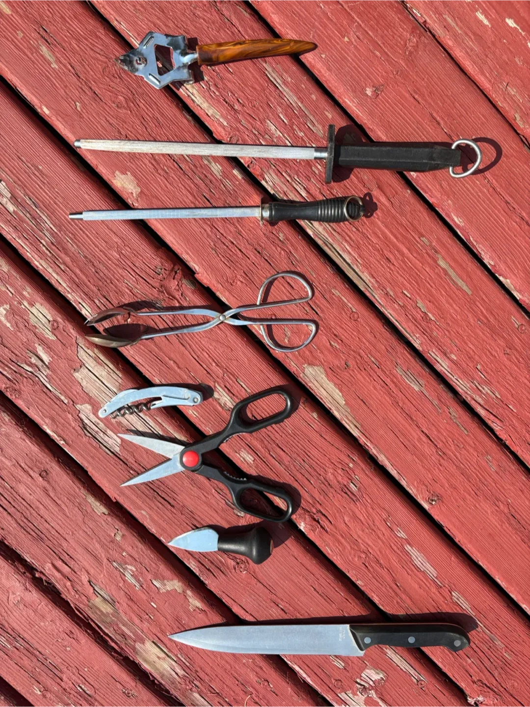 Kitchen Utensils - Knife, Scissors, Tongs thumbnail