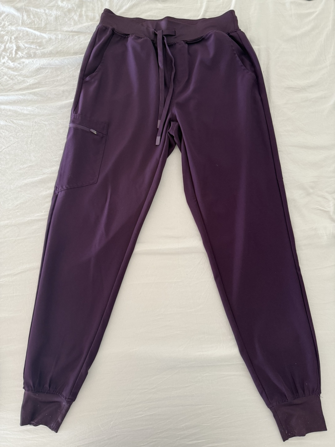 COZYFIT Scrubs for Women Set - Size Small - Dark Purple - photo 3