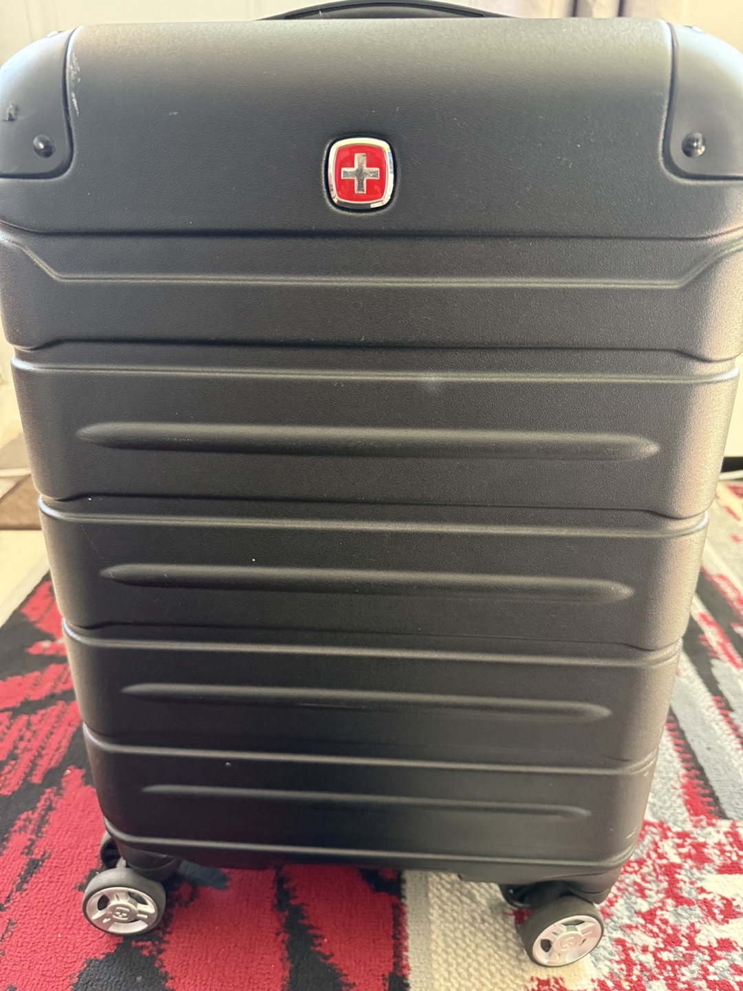 Swiss Gear Black Carry-On Suitcase