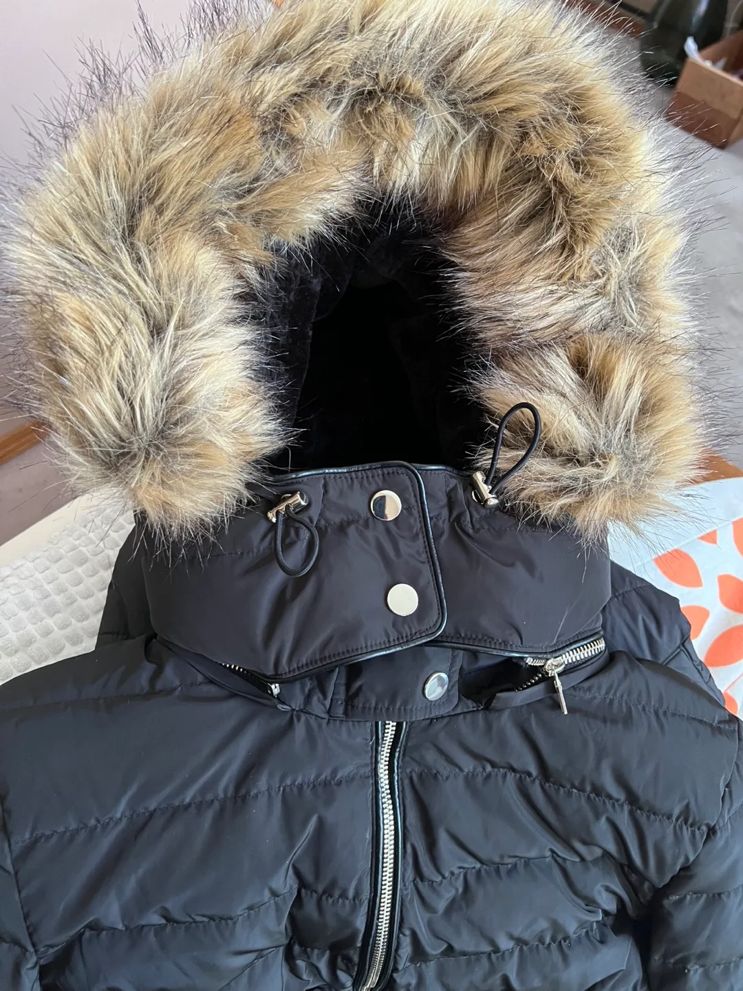 Zara Woman Down Jacket - Large thumbnail
