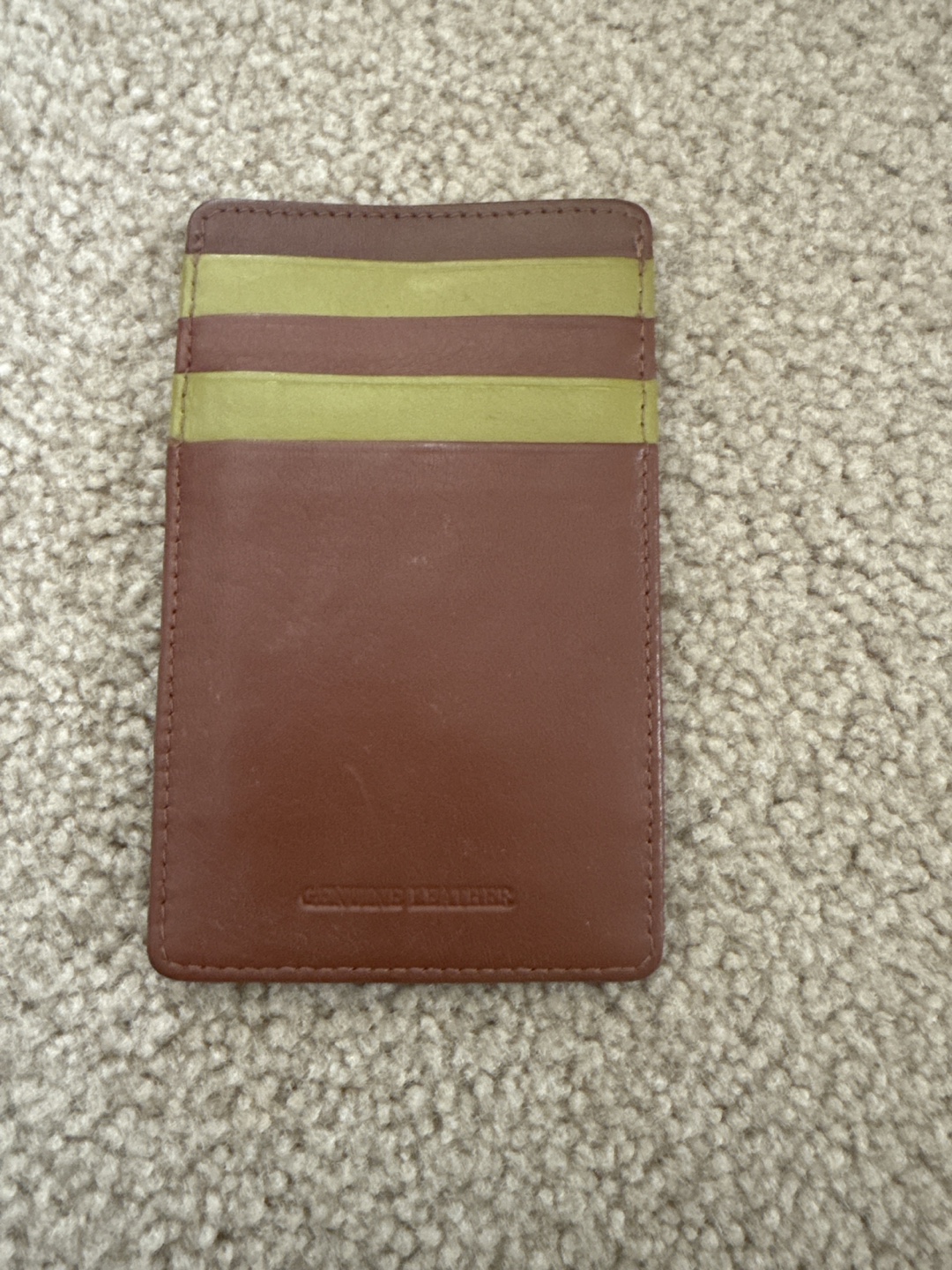 Genuine Leather Card Holder - photo 2