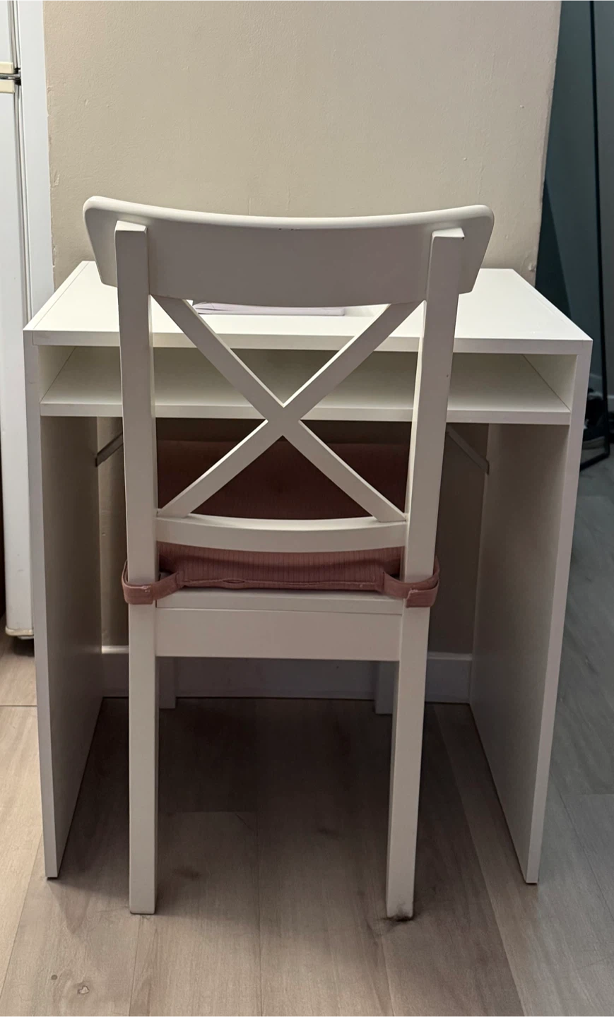 IKEA Desk and Chair Set - White - photo 3