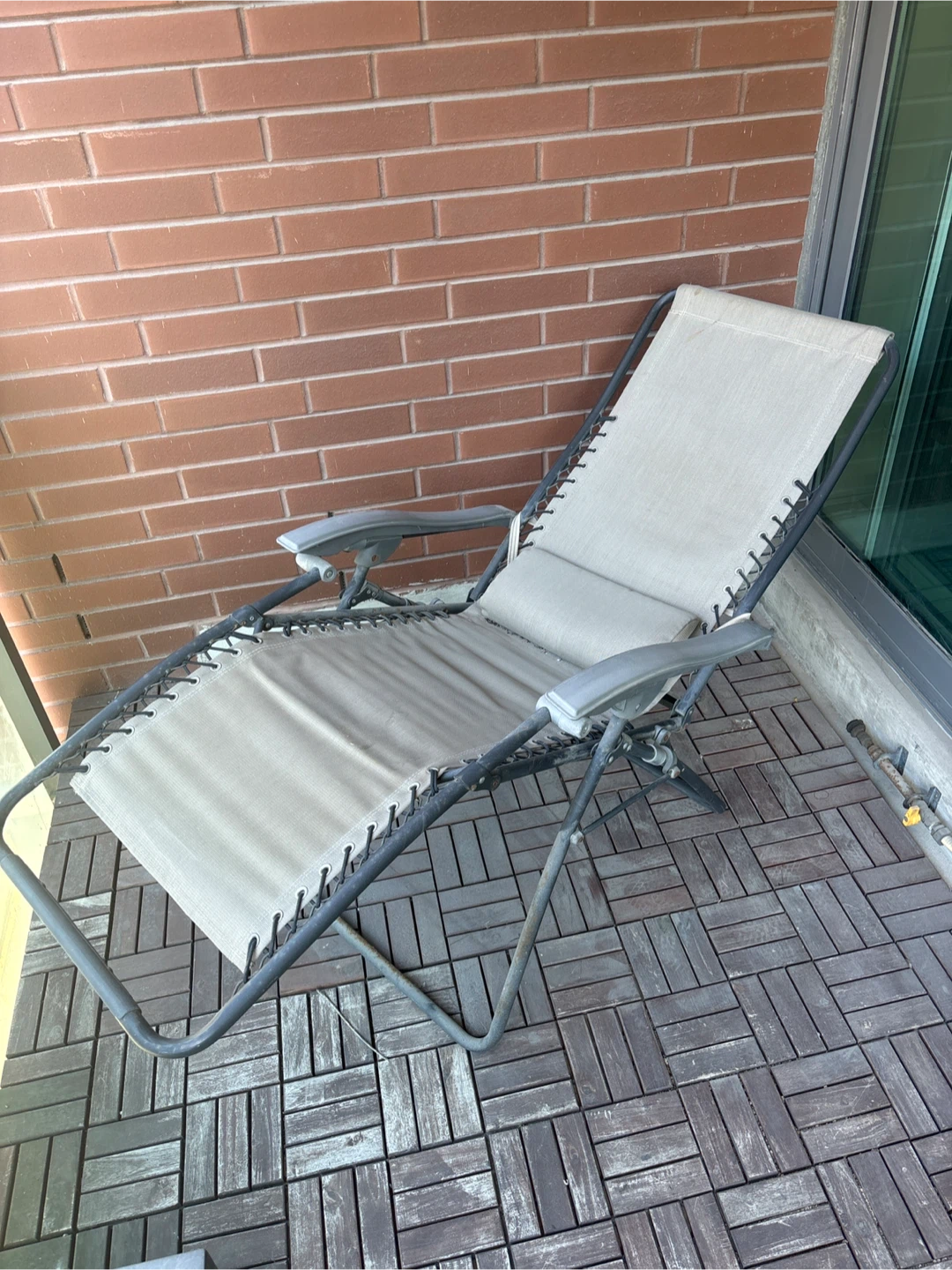 Outdoor lean back chair - photo 2