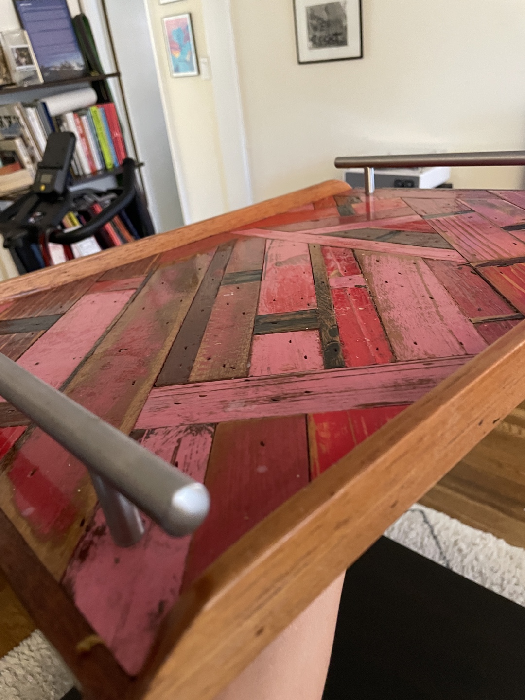 Decorative Wooden Serving Tray - photo 3