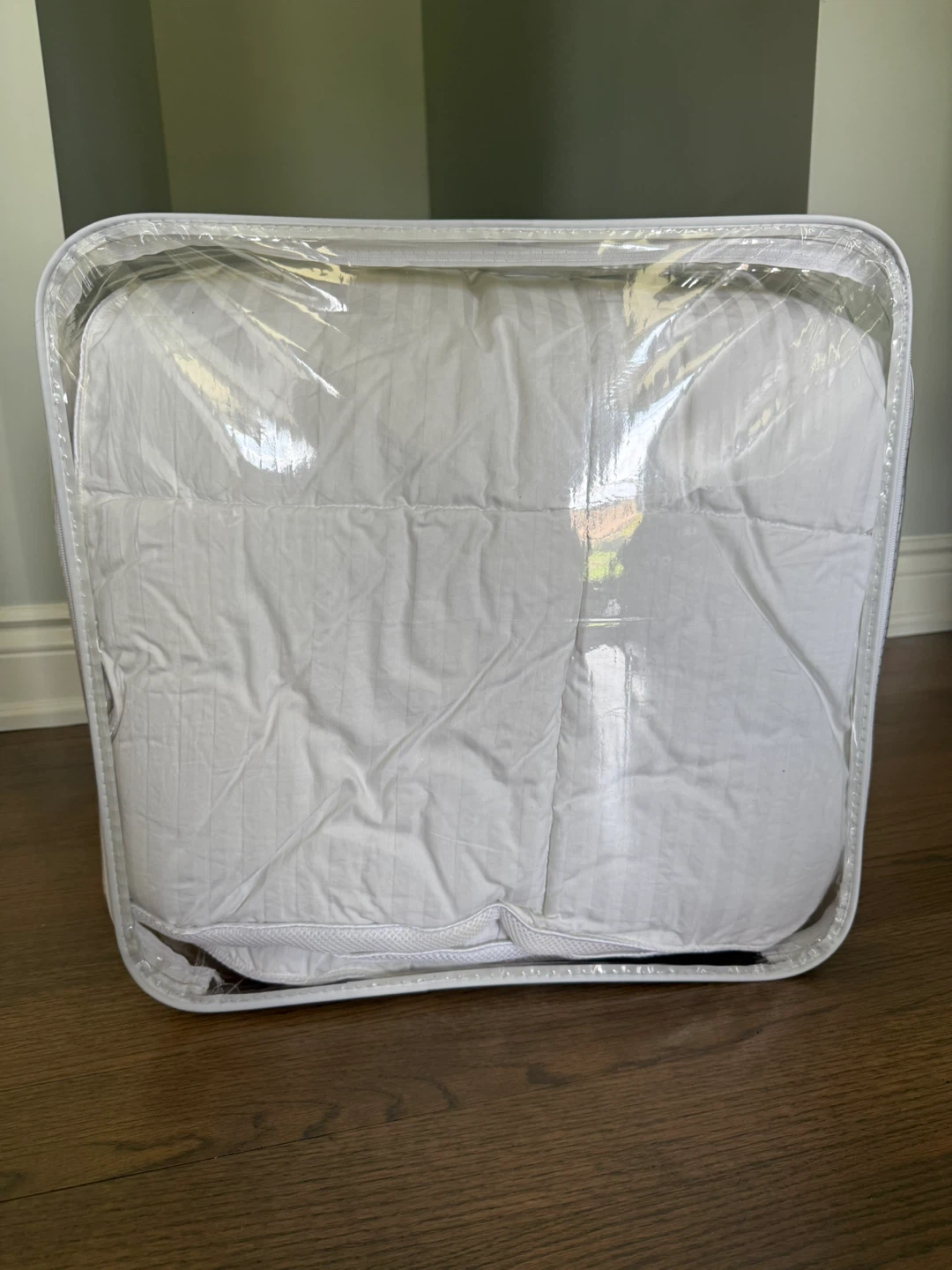 White Down Alternative mattress topper
