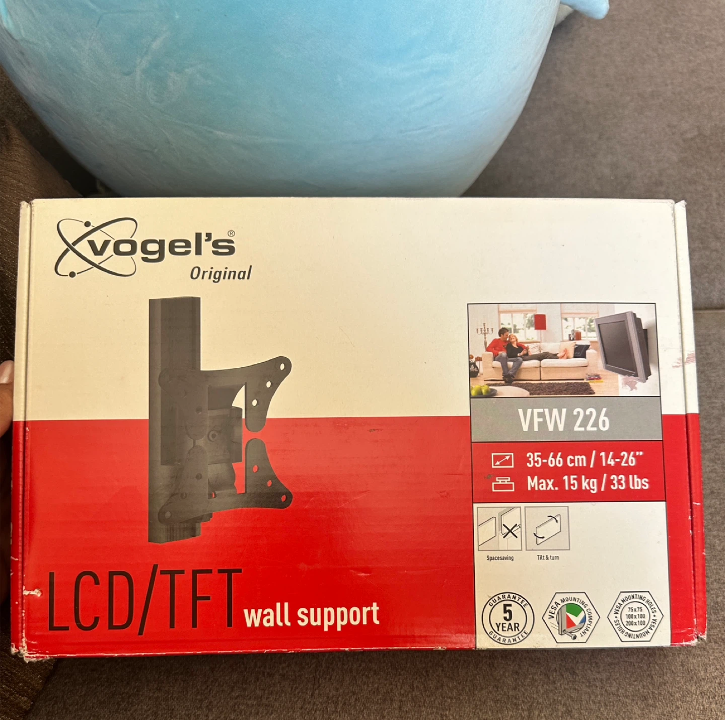 Vogel's VFW 226 LCD/TFT Wall Mount (Screens up to 26”)