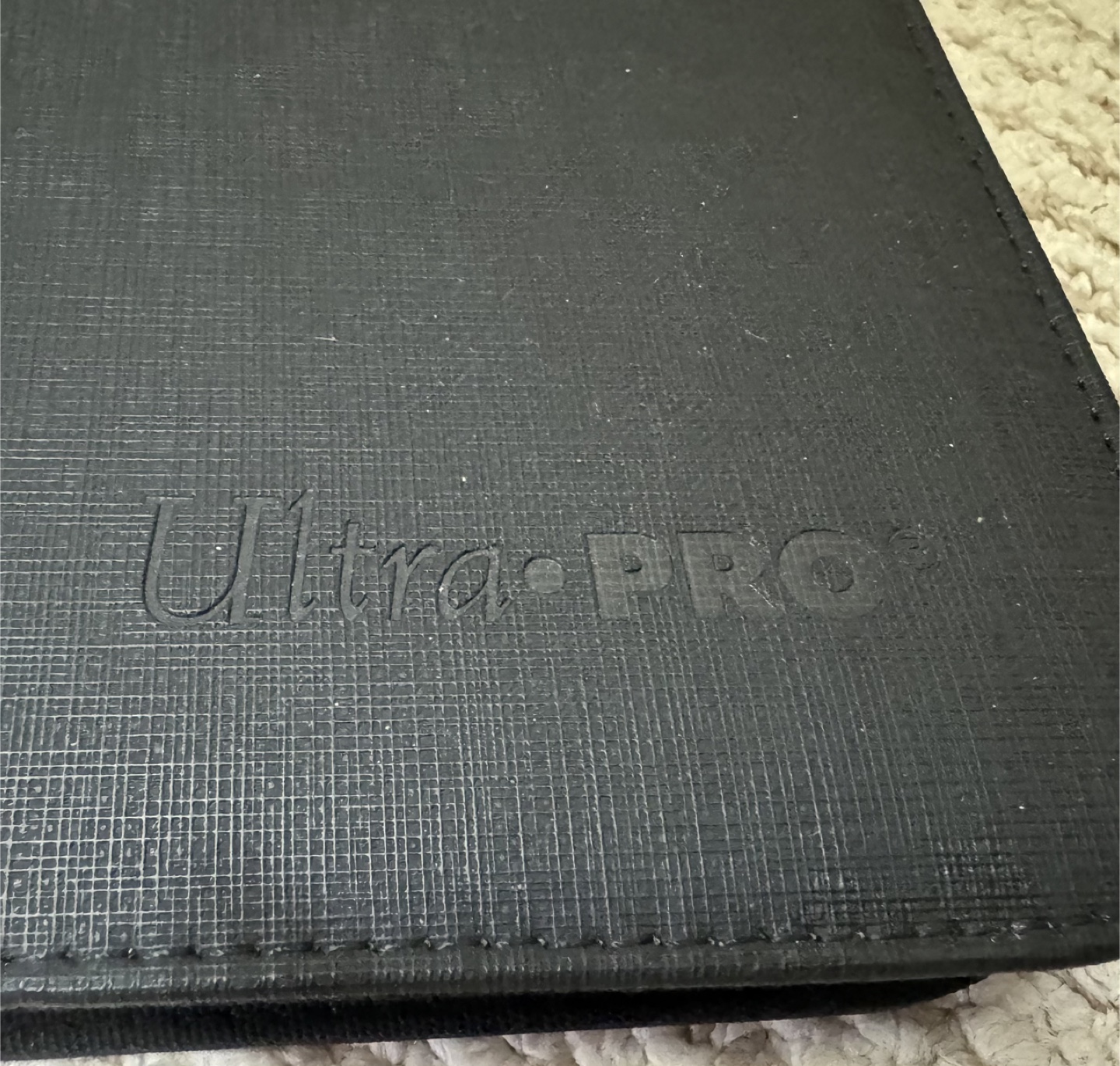 Ultra Pro Black Zippered Card Toploader Binder - photo 2