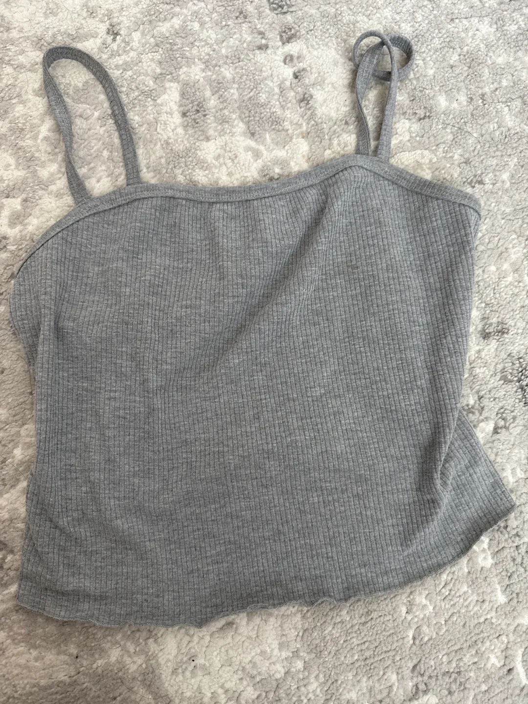 Forever 21 Grey Tank Top - Size M thumbnail