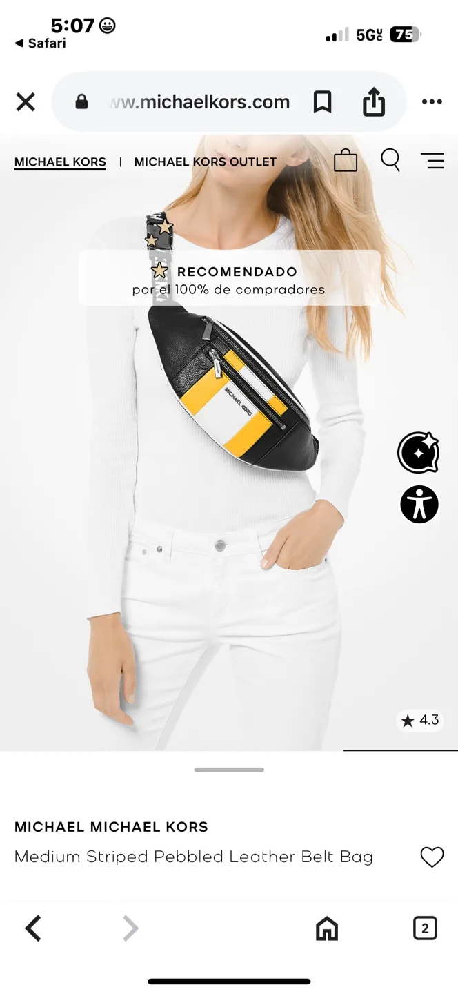 Michael Kors Mott Belt Bag image indicator(5)