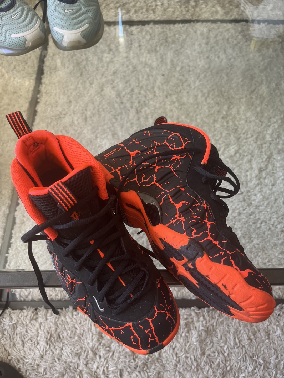 Nike Air Foamposite One Black Lava