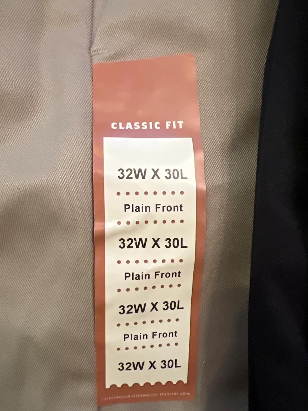 Haggar Classic Fit Pants 32x30 - photo 3