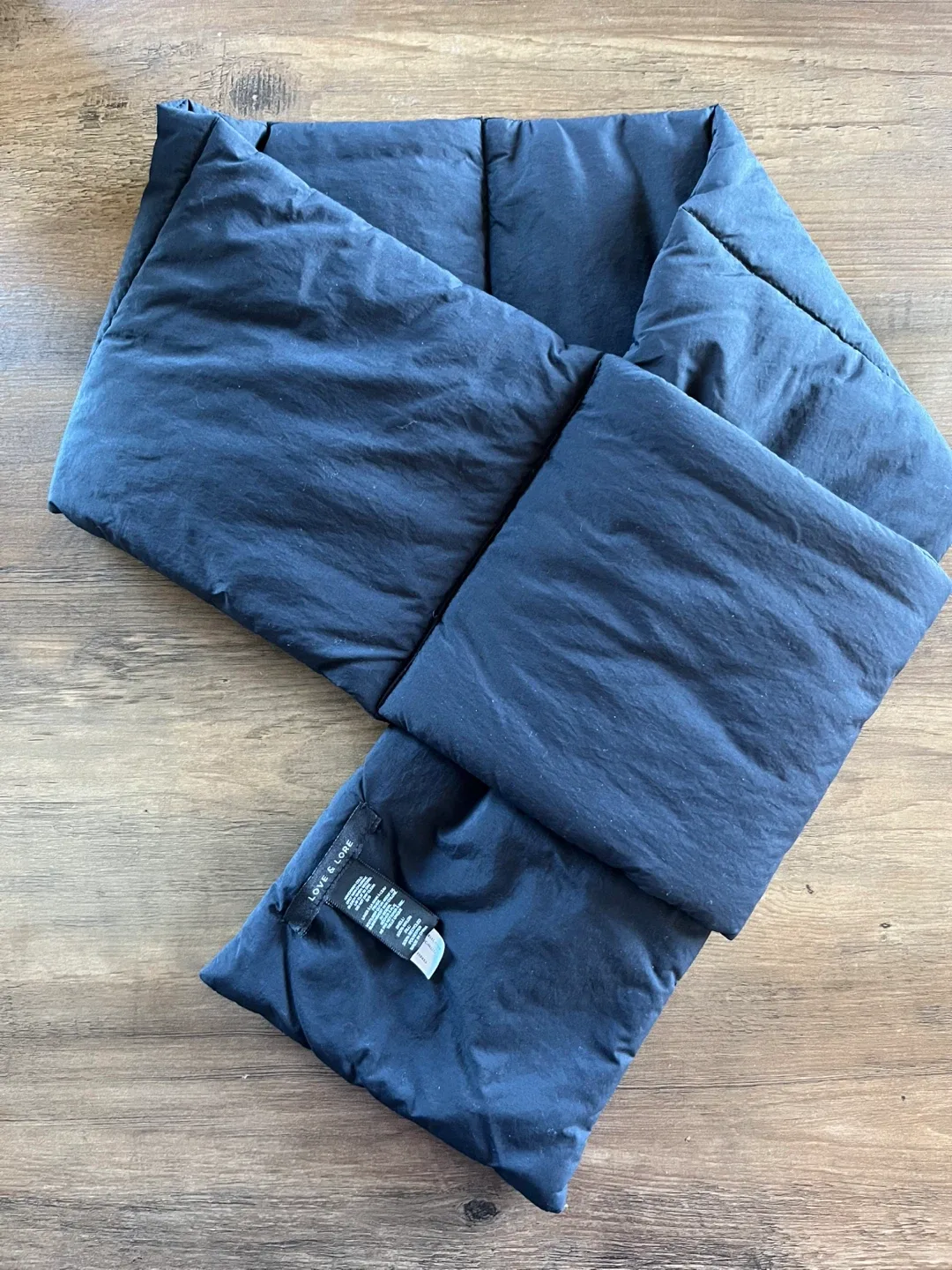 Love & Lore Padded Scarf - Black thumbnail