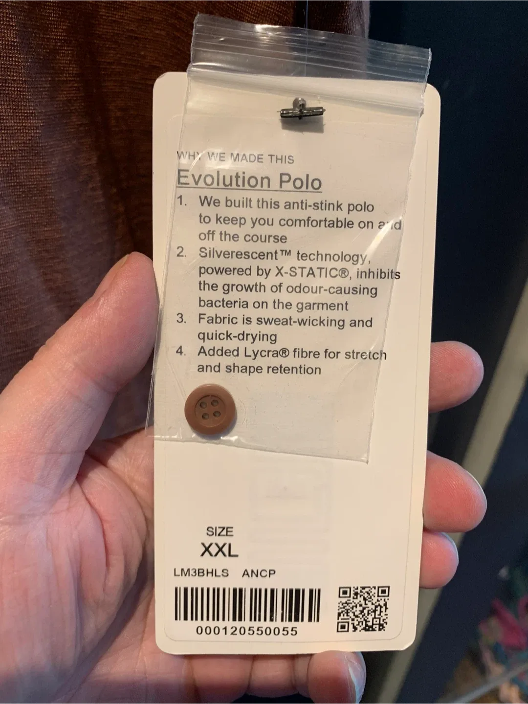 NEW Lululemon Evolution Polo - Men’s XXL image indicator(3)